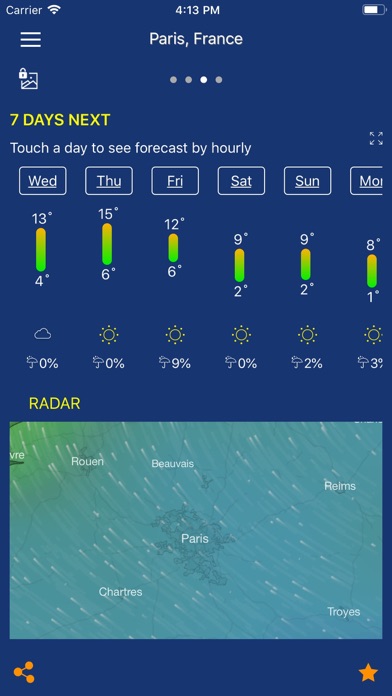 Accurate Weather forecast pro Screenshot