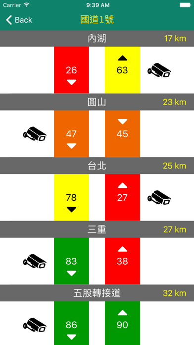 Screenshot #2 pour 國道即時路況 - 高速公路即時影像