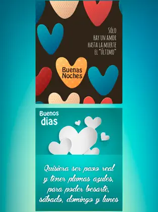Captura 3 Frases de Buenos días y noches iphone