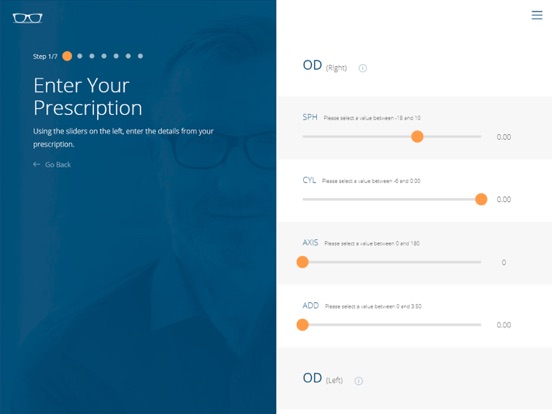 Screenshot #6 pour Image Optometry Lens Selector