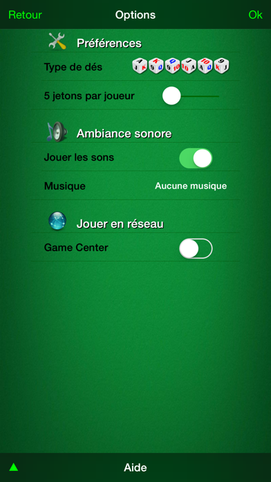 Screenshot #2 pour Jeu de dés : Poker Dice