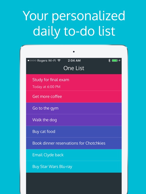 Screenshot #4 pour Prioritize Tasks with One List