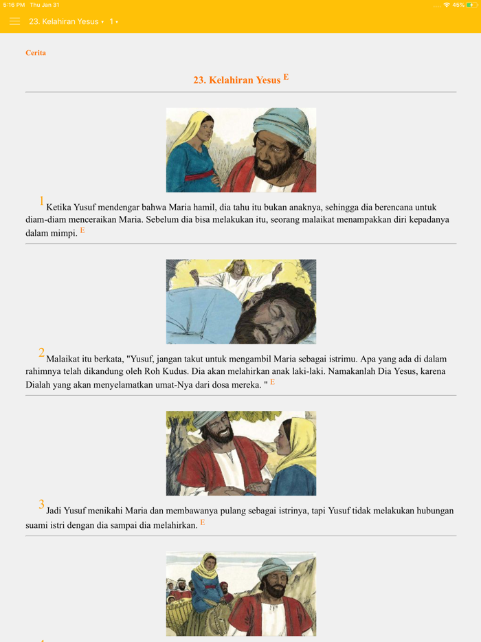 Cerita Alkitab Terbuka