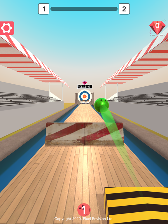 Screenshot #4 for Human Bowling 3D