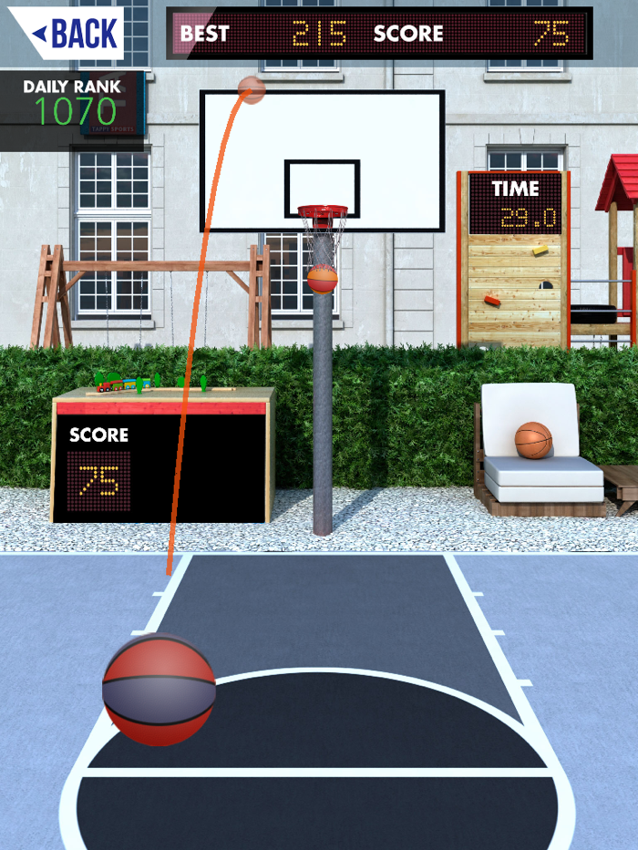 Tappy Sports Basketball Game