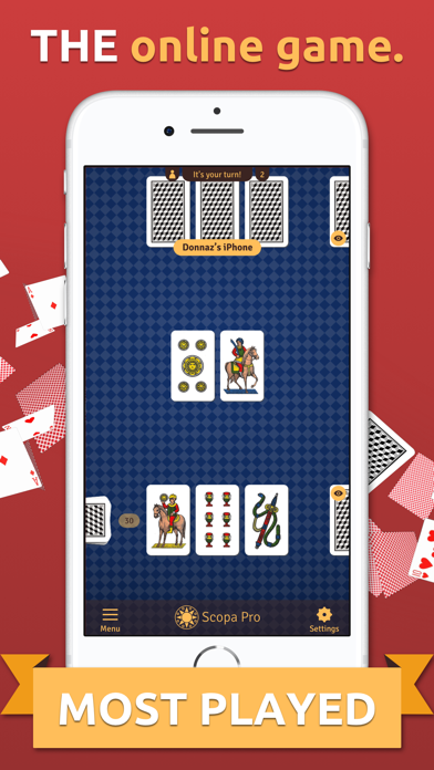 Screenshot #2 pour Scopa Pro - THE card game