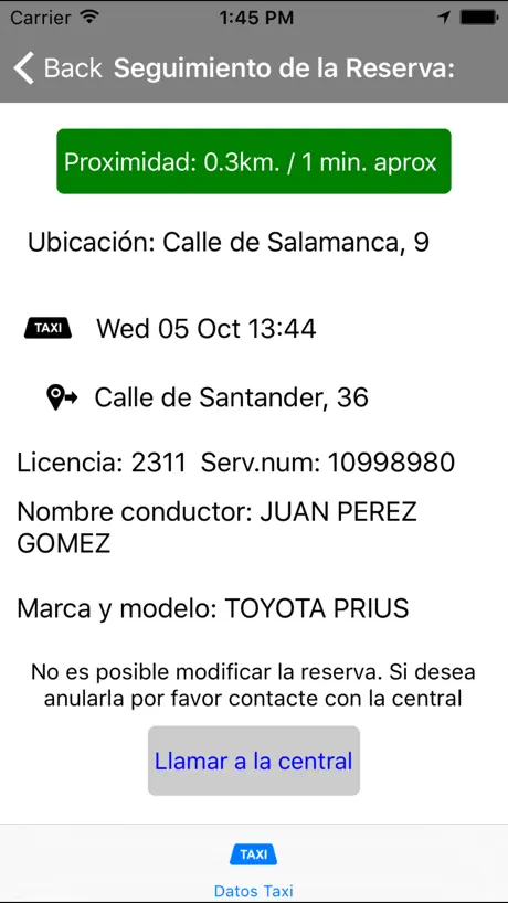 TAXI ZARAGOZA