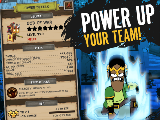 Idle Hero TD iPad screenshot 8 - Games app