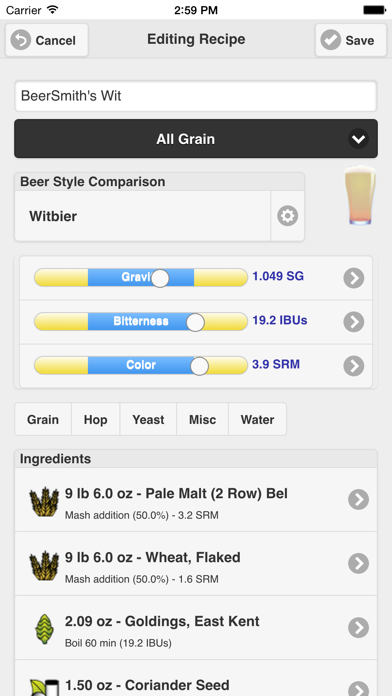 BeerSmith Mobile Home Brewing
