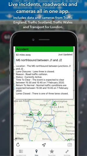 UK Roads - Traffic & Cameras screenshot 3