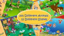 Game screenshot Toddler's Zoo Animals Puzzle apk