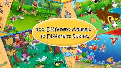 Toddler's Preschool Zoo Animals Puzzle screenshot 2