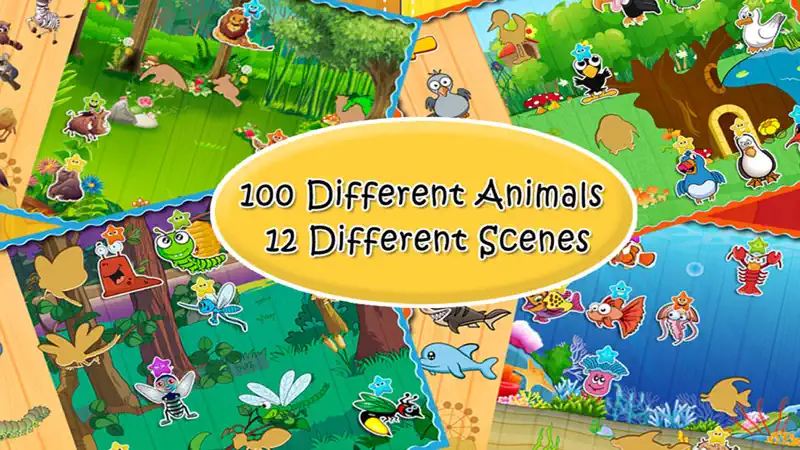 Toddler's Zoo Animals Puzzle screenshot 2 of 5