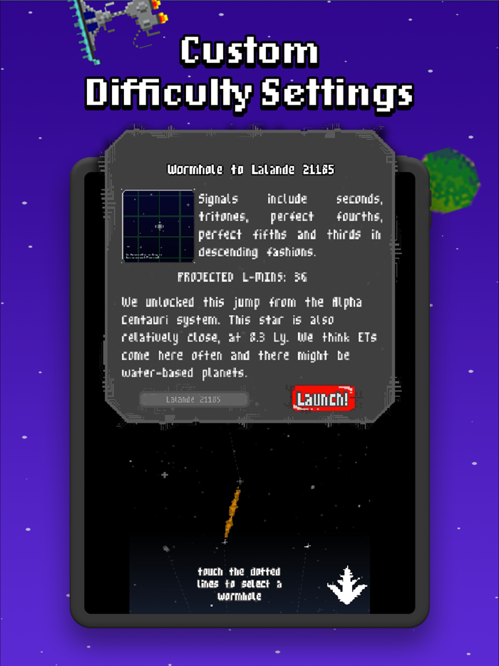 SpaceEars - ear training game