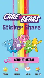 care bears sticker share iphone screenshot 1