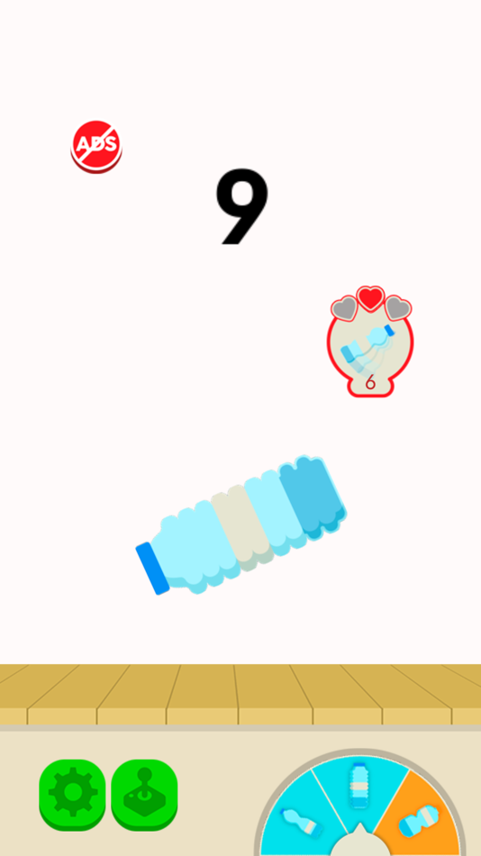 #3. Bottle Flip Challenge - PANDA (iOS) 由: Pupgam Studios