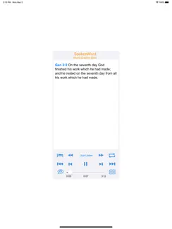 SpokenWord Audio Bible iPad image 1