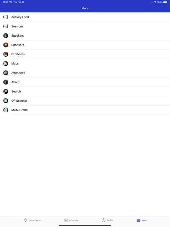 PBS EVENTS iPad screenshot 4 - Business app