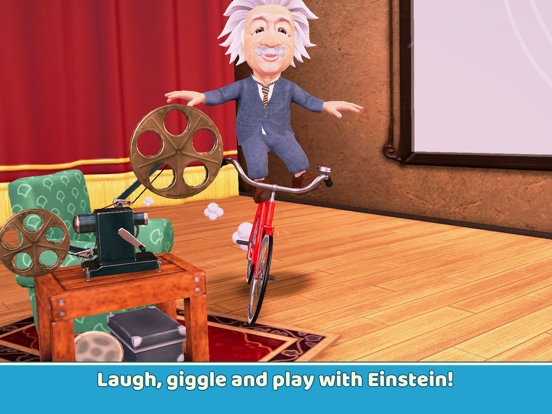Human Heroes Einstein On Time iPad screenshot 8 - Education app