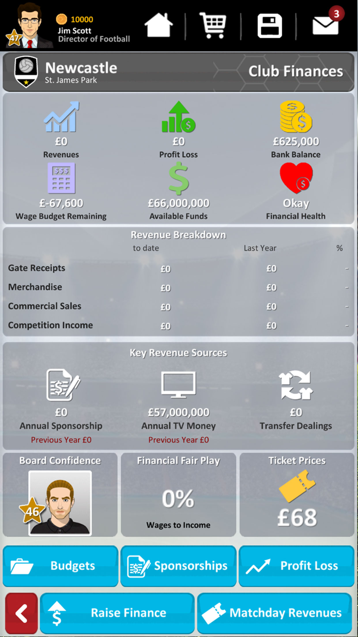 Club Soccer Director 2019 screenshot 7