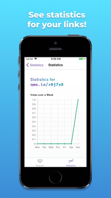Screenshot #3 pour Qwa.la Link Shortener