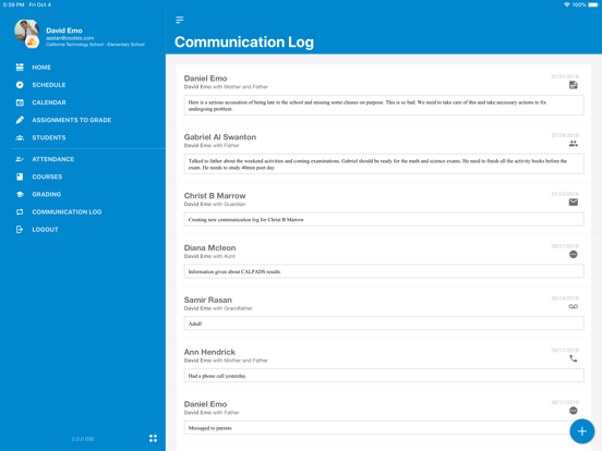 COOLSIS Staff Access iPad screenshot 6 - Education app