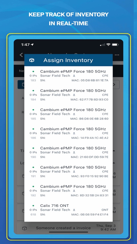 #6. Sonar Field Tech (iOS) 由: Sonar Software