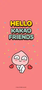 Hello Kakao Friends screenshot #1 for iPhone