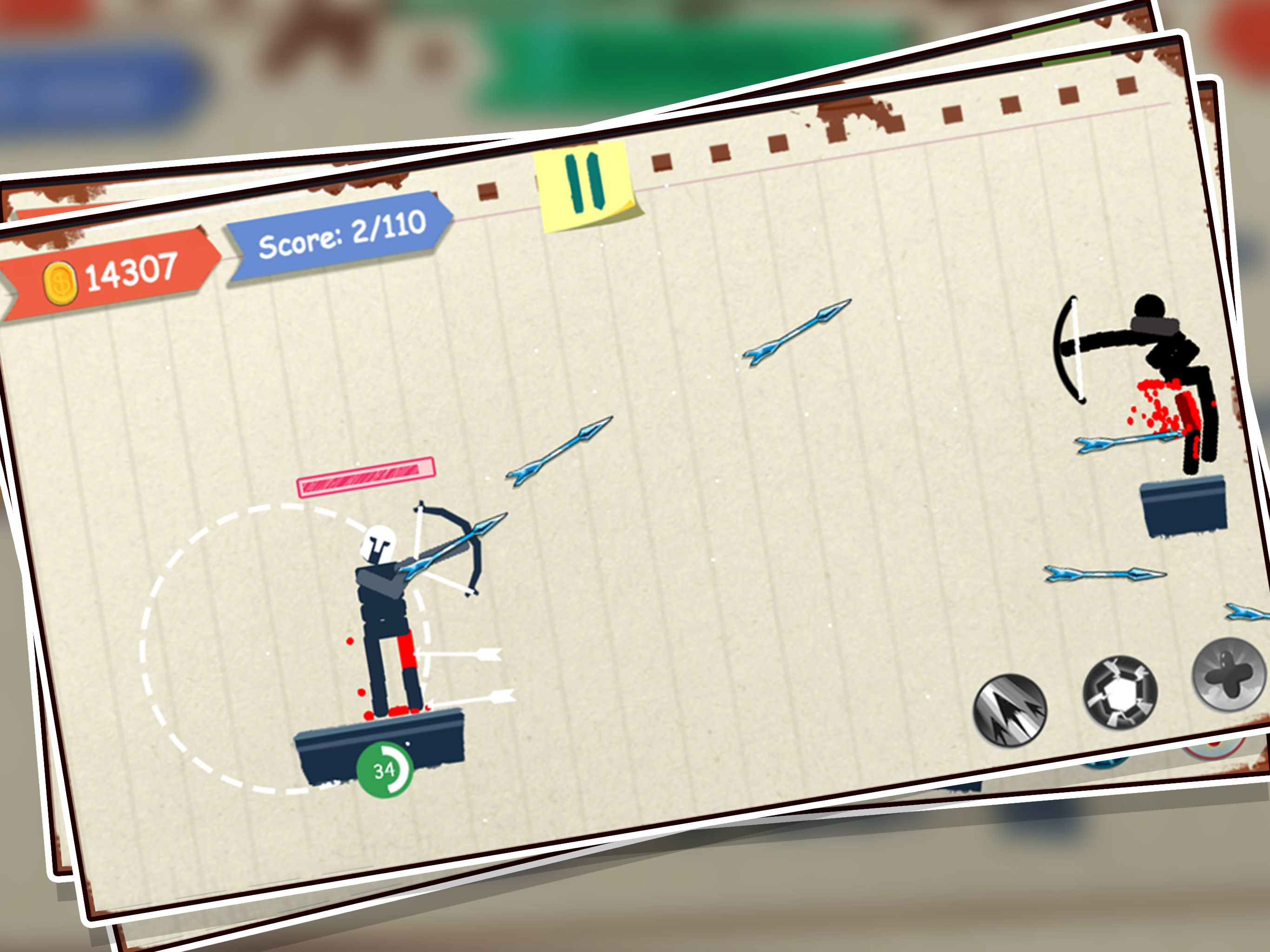 Stick Now: Stickman Bow Battle