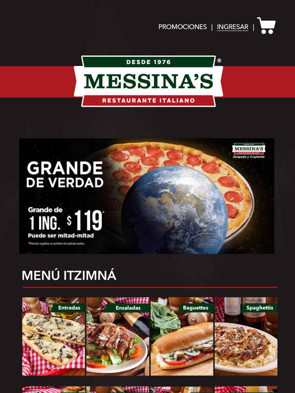 Screenshot #4 pour Messina's Restaurante Italiano