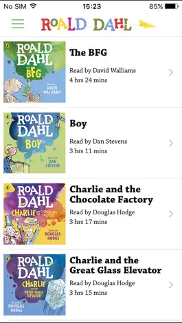 Game screenshot Roald Dahl Audiobooks mod apk