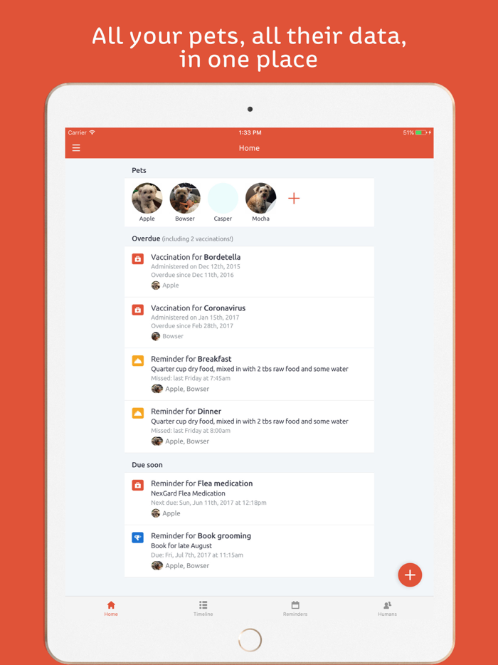Pawprint - Pet Health Tracker
