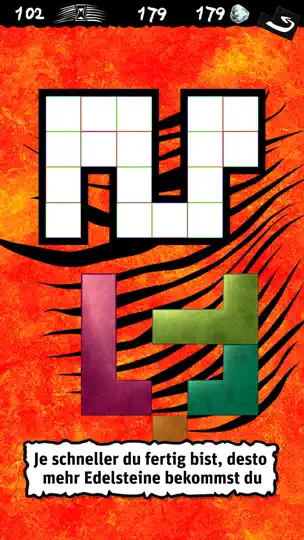 Screenshot von Ubongo – Das Wilde Legespiel auf dem iPhone 2