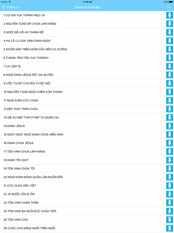 Screenshot #6 pour Thánh Ca (HTTLVN)