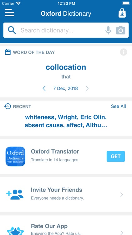 Oxford Dictionary of Theory