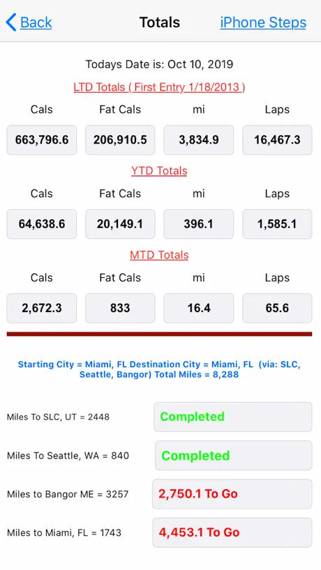 Treadmill Logger