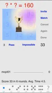 mindcalc arithmetic trainer iphone resimleri 2
