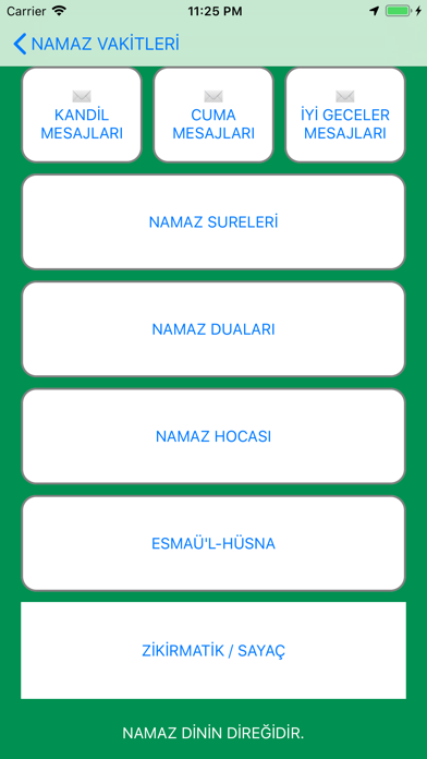 Ezan Vakti Namaz Zamanı Screenshot