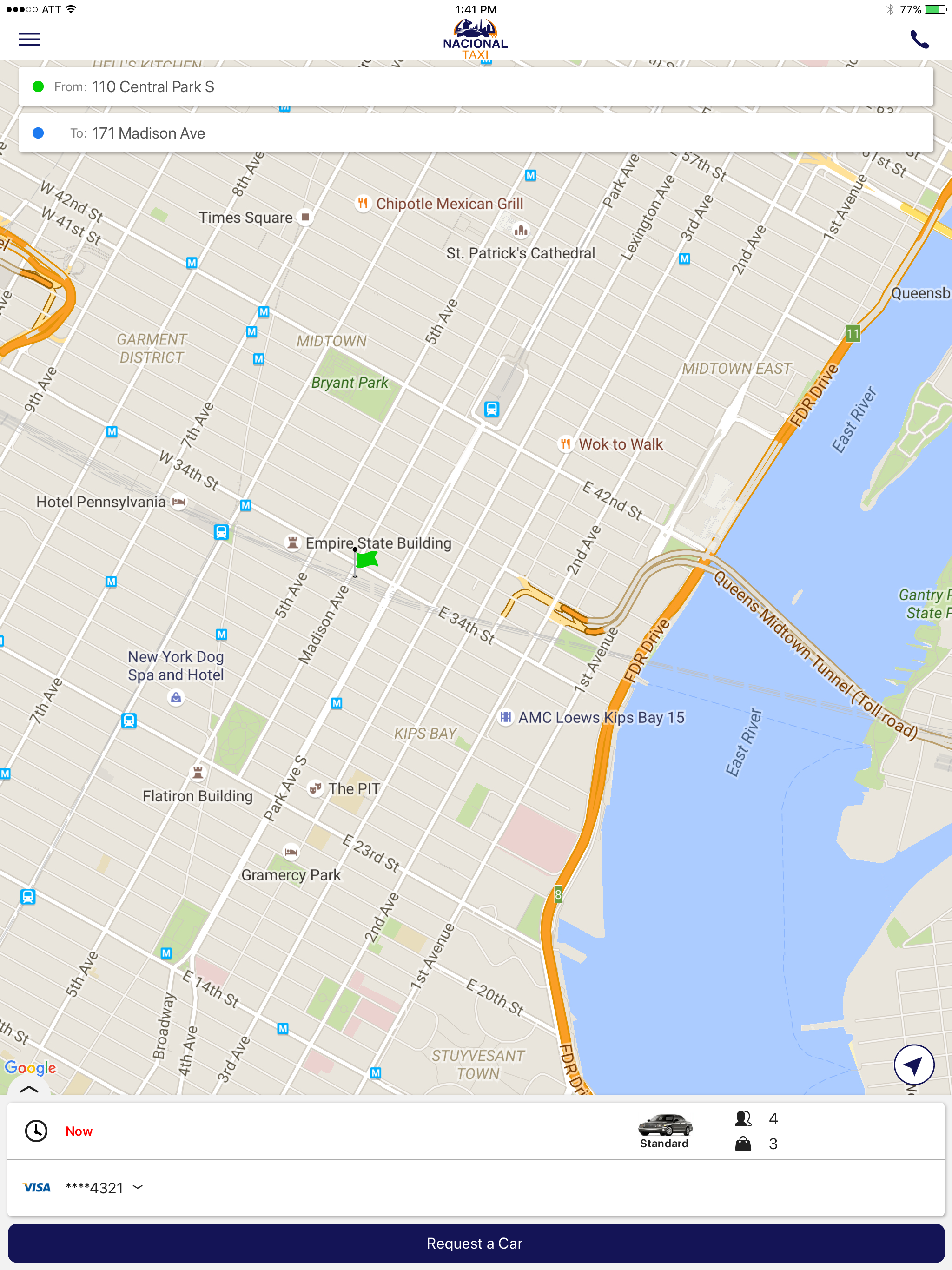 Nacional Taxi screenshot 8