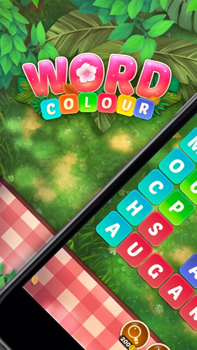 Word Colour-Puzzle Gamesのおすすめ画像1