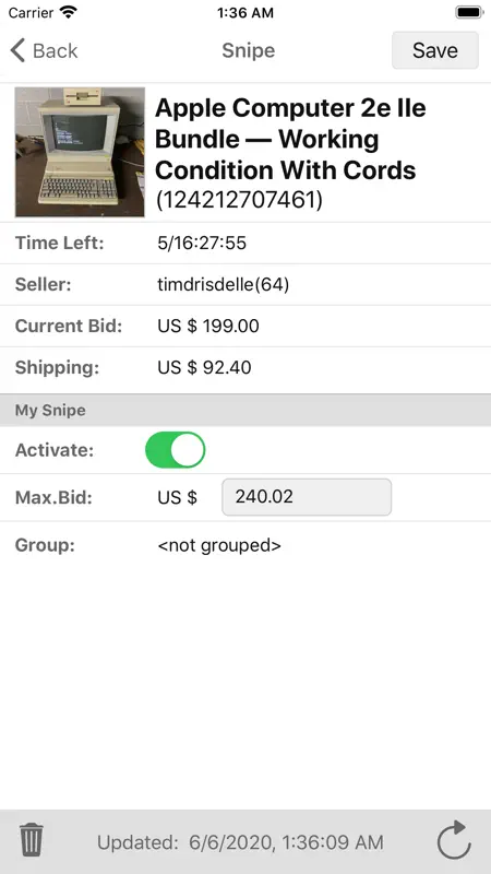 Auction Bid Sniper: Myibidder screenshot 3 of 8
