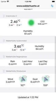 weather stations iPhone Captures Décran 2