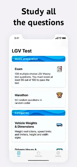 Game screenshot LGV Theory Test UK 2021 apk