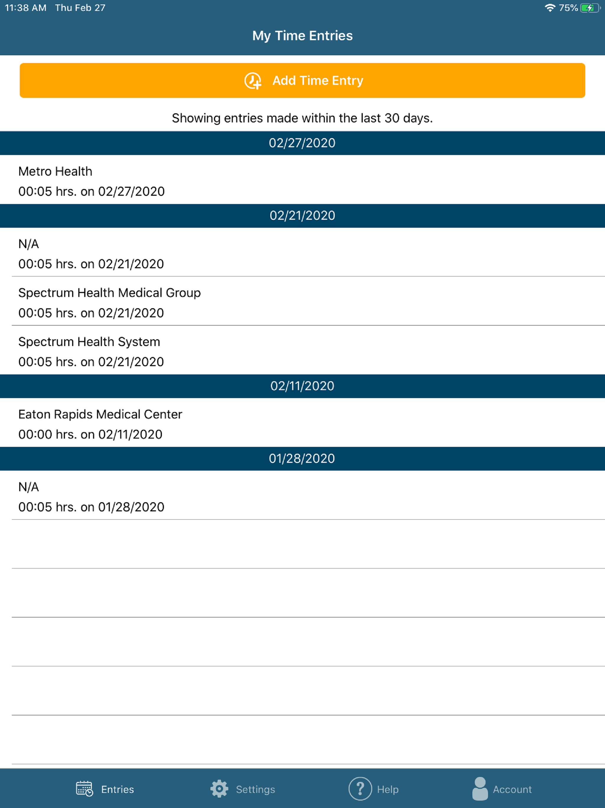 Time Tracker by ARS screenshot 8