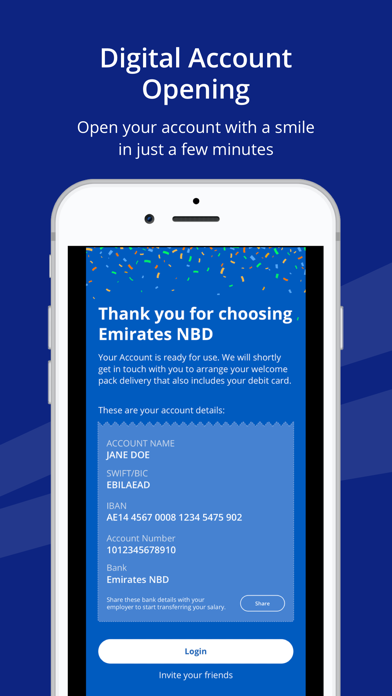 Emirates NBD Screenshot