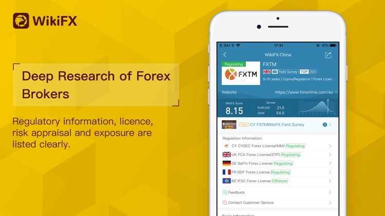 WikiFX-Forex inquiry platform