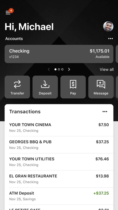 Watermark Bank Screenshot