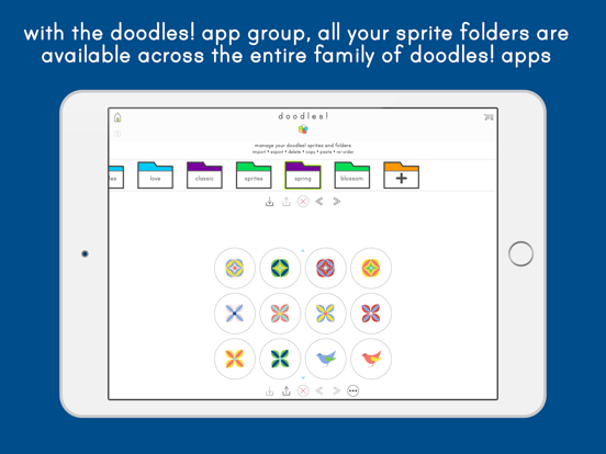 doodles! stickers and sketches iPad screenshot 5 - Utilities app
