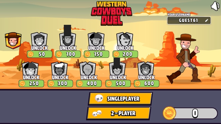 Western Cowboys Duel