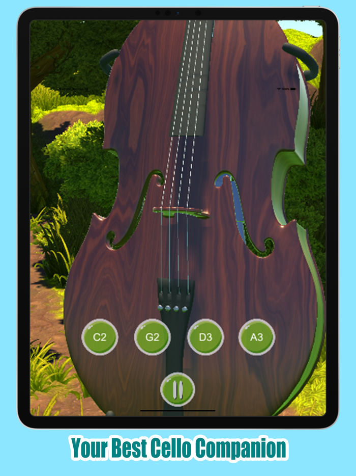 3D Cello Tuner